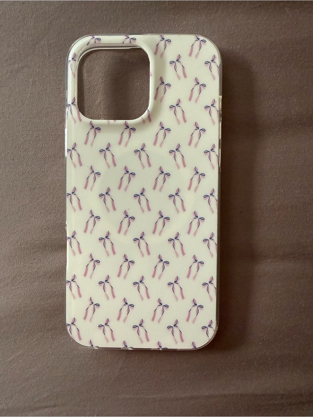 Pink Ribbon Pattern Phone Case - Compatible iPhone